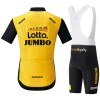 Tenue Cycliste et Cuissard à Bretelles Femme 2018 LottoNL-Jumbo  N001